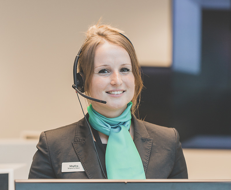 Welcome by Securitas : Telefonisch onthaal